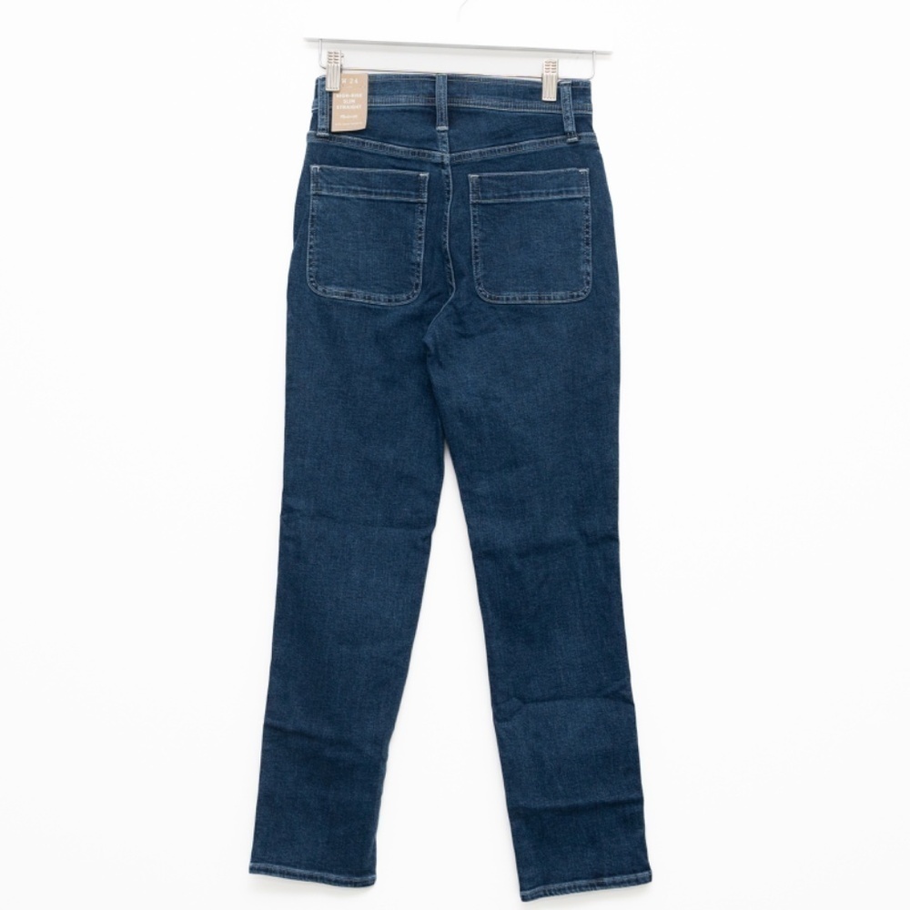 Madewell. High-Rise Slim Straight Jean. - Picture 3 of 13